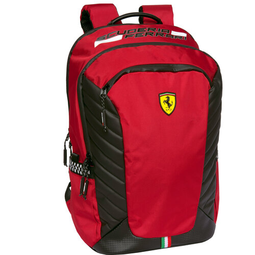 Ferrari Rugzak Rosso Corsa - 40 x 30 x 18 cm - Rood