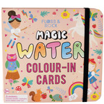 Floss & Rock Rainbow Fairy - water kleur kaarten - 19 x 18 cm -  Multi