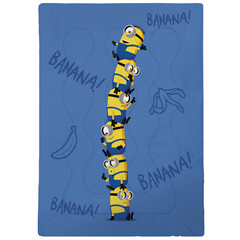 Minions Beddensprei Banana - 140 x 200 cm - Polyester