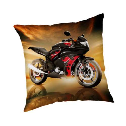 Motor Kussen Superbike - 40 x 40 cm - Polyester