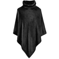 Moodit Poncho Huggle, Zwart - 80 x 80 cm - Polyester