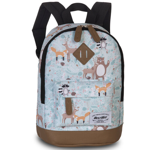 Bestway Peuterrugzak Dieren in het bos - 29 x 21 x 13 cm - Polyester