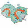 Floss & Rock Paraplu, Dino 3D - 54 cmx60 cm - Verandert van kleur!