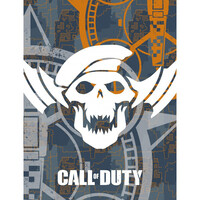 Call of Duty Fleecedeken Skull - 130 x 170 cm - Polyester
