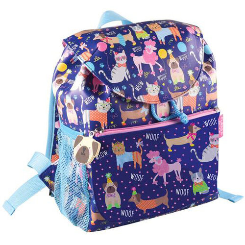 Floss & Rock Huisdieren peuter-/kleuterrugzak 30 cm Blauw