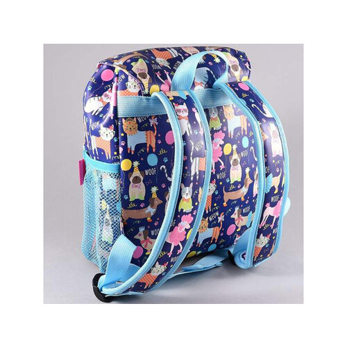 Floss & Rock Huisdieren peuter-/kleuterrugzak 30 cm Blauw