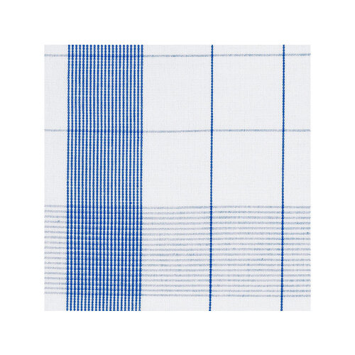 De Witte Lietaer Theedoek Glazendoek Mixte Blue 2 stuks 68 x 68 cm