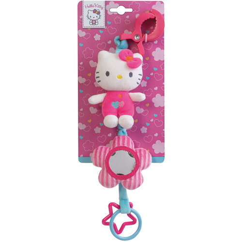 Hello Kitty Speelketting baby - Ca. 42 cm - Pluche
