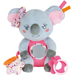 Mimi Koala Activiteiten Knuffel Pink Ca. 24 cm - Pluche