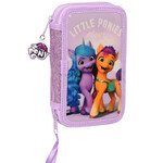 My little Pony Gevuld Etui, Wild & Free - 28 st. - 19,5 x 12,5 x 4 cm - Polyester