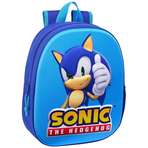 Sonic Rugzak, 3D Great - 33 x 27 x 10 cm - Polyester