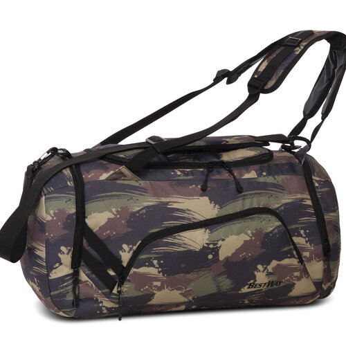 Bestway Sporttas, Camo Groen - 46,5 x 27 x 25 cm - Polyester