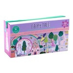 Floss & Rock Vloerpuzzel, Sprookjes - 60 stuks - 132 x 32 cm - met pop-out figuurtjes