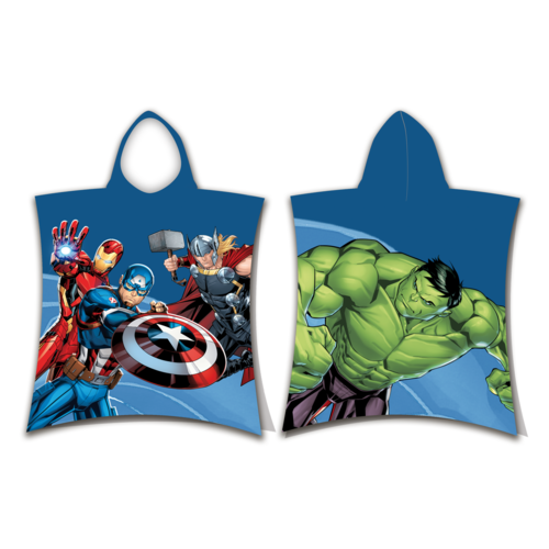 Marvel Avengers Poncho / Badcape Action - 50 x 115 cm - Katoen