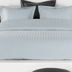 De Witte Lietaer Dekbedovertrek Katoen Satijn, Zygo Ice Blue