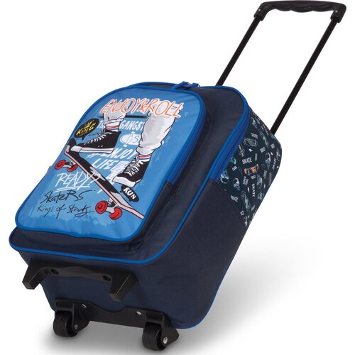 Fabrizio Trolley, Enjoy & Roll - 42 x 32 x 16/21 cm - Polyester