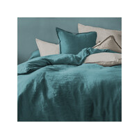 Matt & Rose Dekbedovertrek Groen - zonder kussenslopen - 100% Linnen