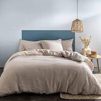 Matt & Rose Dekbedovertrek Naturel - zonder kussenslopen - 100% Linnen