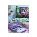 Animal Pictures Dekbedovertrek Orangoetans (Let op - Met extra grote sloop 70x90cm) Katoen