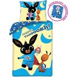 Bing Bunny Bing BunnyDekbedovertrek Hoppity (Let op - Met extra grote sloop 70x90cm) katoen