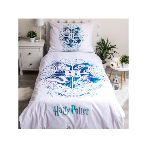 Harry Potter Dekbedovertrek - (Let op - Met extra grote sloop 70x90cm) - Katoen