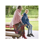 Moodit Poncho Huggle, Donker Grijs - 80 x 80 cm - Polyester