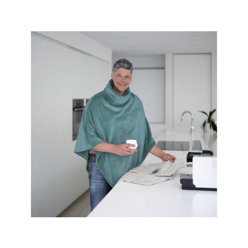 Moodit Poncho Huggle, Donker Grijs - 80 x 80 cm - Polyester