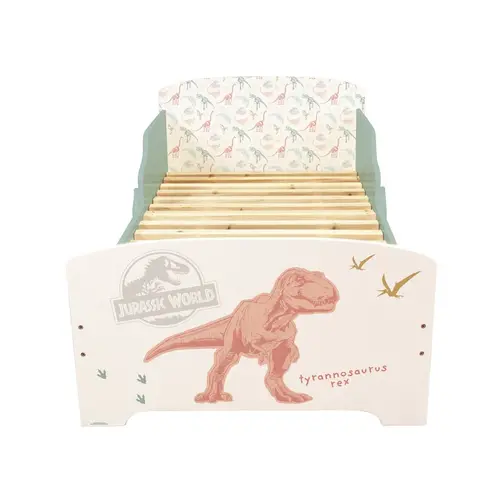 Jurassic World Peuter Bed T-Rex - 70 x 140cm - Multi - Inclusief lattenbodem