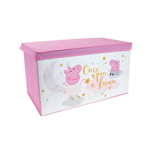 Peppa Pig Speelgoedkist Opvouwbaar, Dream - B 56,5 x D 36 cm x H31 cm