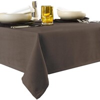 De Witte Lietaer Tafellaken, Gibson Chocolate - 100% Polyester