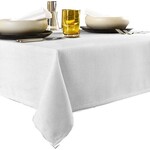 De Witte Lietaer Tafellaken, Gibson Wit - 100% Polyester