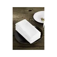 De Witte Lietaer Servetten, Sonora Wit (4 st.) - 50 x 50 cm - 100% Katoen