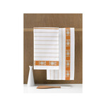 De Witte Lietaer Theedoek BML, Oranje - 3 stuks - 65 x 65 cm - Katoen