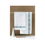 De Witte Lietaer Theedoek BML, Aqua - 3 stuks - 65 x 65 cm - Katoen