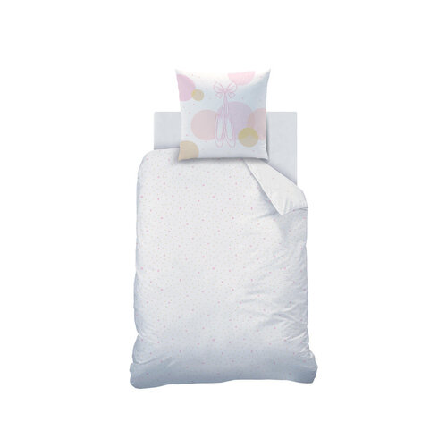 Matt & Rose Dekbedovertrek Balletdanseres - Eenpersoons - 140 x 200 cm - Katoen