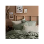 Matt & Rose Set Kussenslopen Mosgroen - 50 x 70 cm - 100% Linnen