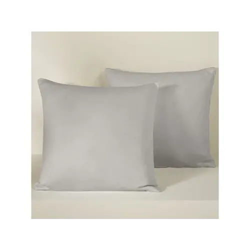 De Witte Lietaer Sierkussenslopen Olivia Dove - 2x 40 x 40 cm - Satijn Katoen