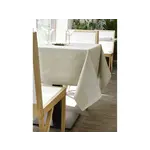 De Witte Lietaer Tafellaken, Luna-A Wit - 160 x 260 cm - 100% Damast Katoen