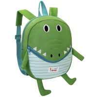 Lemon Ribbon Lemon Ribbon Peuterrugzak Furry Animals Crocodile- 30 x 28 x 6 cm - Polyester