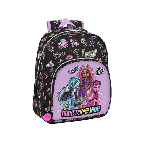 Monster High Rugzak, Creep - 34 x 28 x 10 cm - Polyester