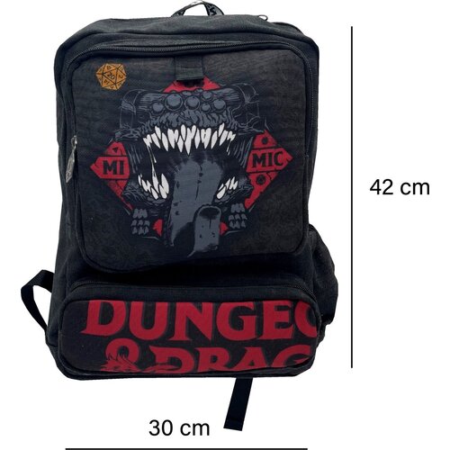 Dungeons and Dragons Rugzak, Monsters - 42 x 30 x 11 cm - Katoen / Polyester