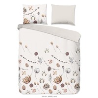 Good morning Dekbedovertrek flanel nr.30919 zand