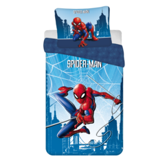 Spiderman Dekbedovertrek Spider Sense - (Let op - Met extra grote sloop 70x90cm)  - Katoen