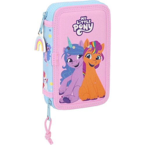 My little Pony Gevuld Etui, Wild & Free - 28 st. - 19,5 x 12,5 x 4 cm - Polyester