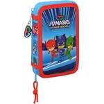 PJ Masks Gevuld Etui, Power Heroes - 28 st. - 19,5 x 12,5 x 4 cm - Polyester