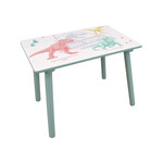 Jurassic World Tafel met stoeltje, Dinosaurus - 41,5 x 60 x 40 + 49,5 x 31,5 x 31 cm - MDF