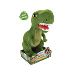 Dinosaurus Knuffel Tyrannosaurus - geluid en licht -  ± 39 cm