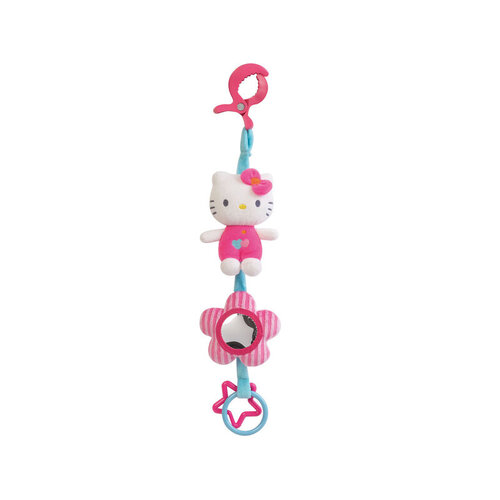 Hello Kitty Speelketting baby - Ca. 42 cm - Pluche