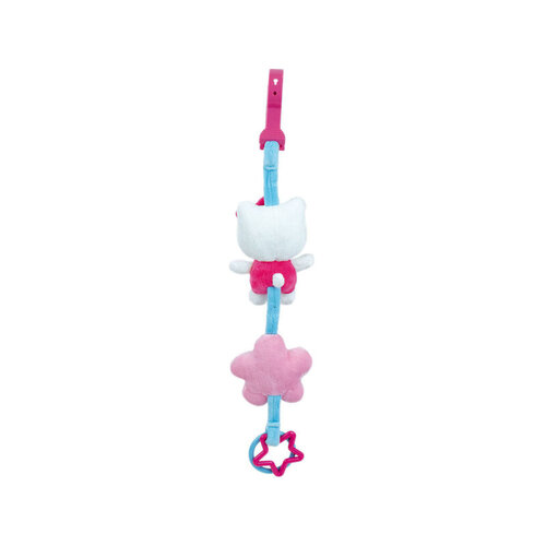 Hello Kitty Speelketting baby - Ca. 42 cm - Pluche