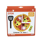 Jemini Tini Cook Pizza - 22 stuks - Pluche